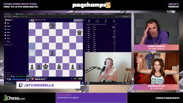 QTCindrella stalemates two times in a row against Fuslie