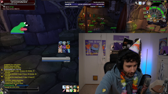 NymN hits lvl 60 with 0 deaths first attempt.