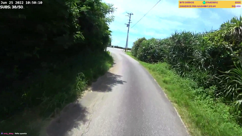After 57 days, totaling 3365km, Brazilian streamer "Hirowdots" has finished his travel across Japan by bicycle!