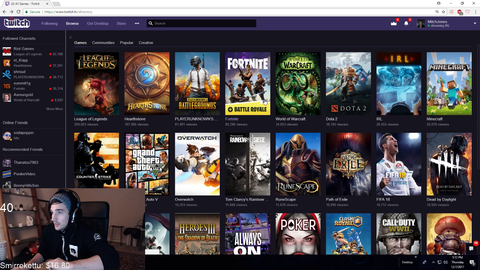 Mitch checks out fortnite streamers
