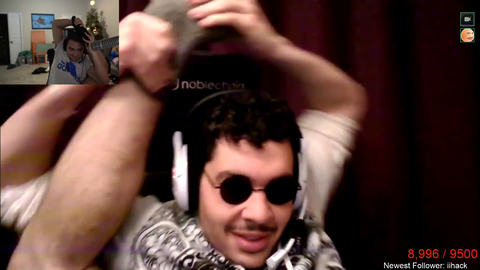 Greek shows off his insane flexibility