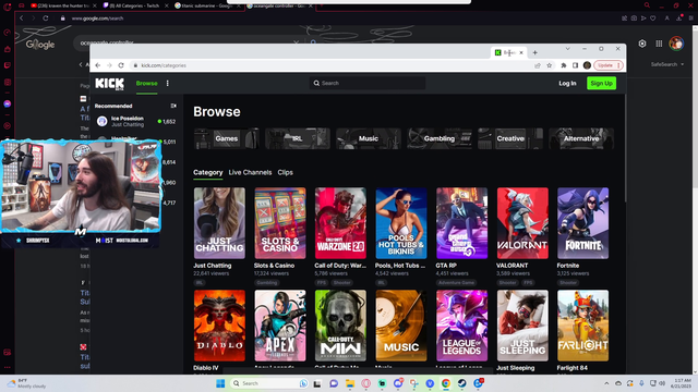 After Streaming Breaking Bad Live On Stream Kick Has Hidden XQC From Their Directory