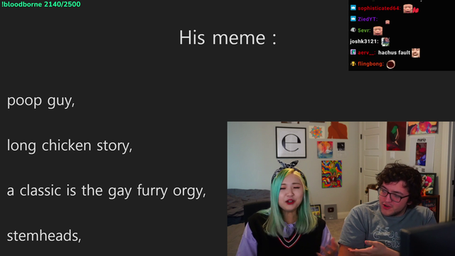 HaChubby tells Poop Guy (Simply) she could hear him when they had rooms next to each other