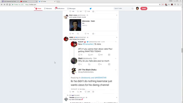 Greek checks his Twitter