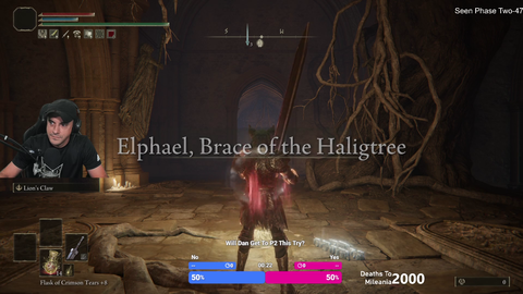 Streamer after 2000 deaths to Malenia