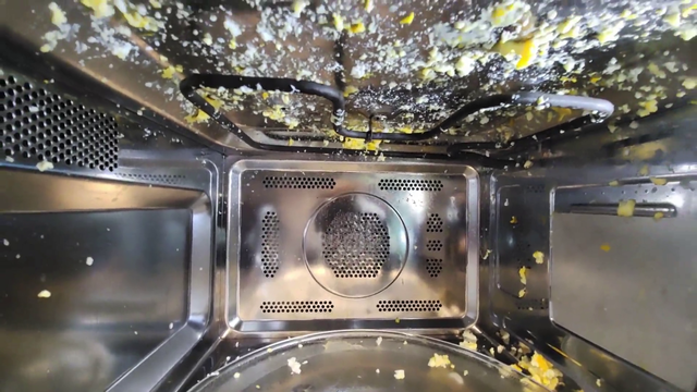 Quin's microwave has seen some shit
