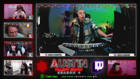 Austin Talent Show contestant creates insane improvised banger!