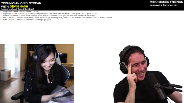 DevinNash can't resist Codemiko