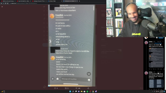 AbdulHD reads Slick's creepy DM's in ASMR voice