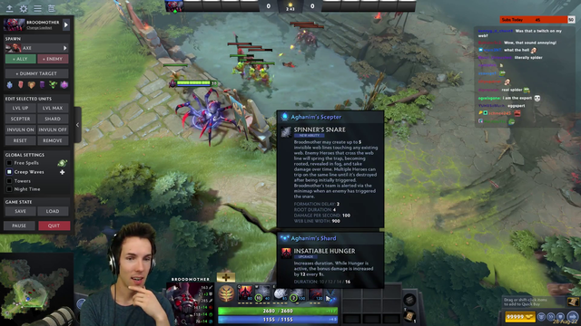 Valve hires David Attenborough to explain DotA to new players.