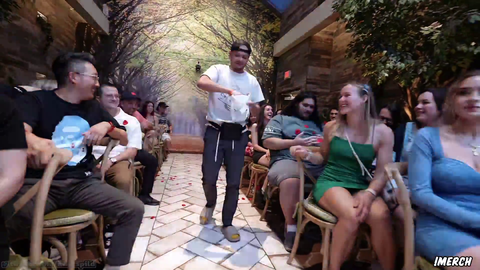 After 15 years of dating, Knut and his SO get married live.