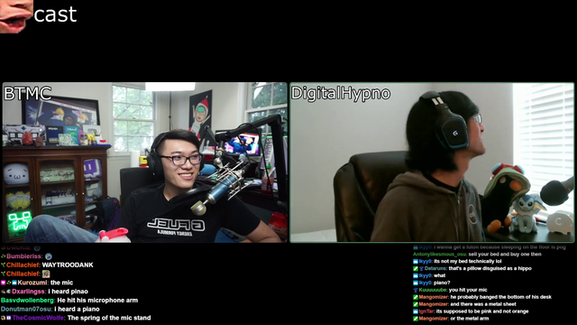 osu! streamer shows his lighting setup