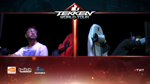 Tekken player exposes his opponent before the fight