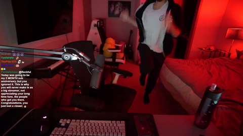 Reckful dancing on the Greek clip
