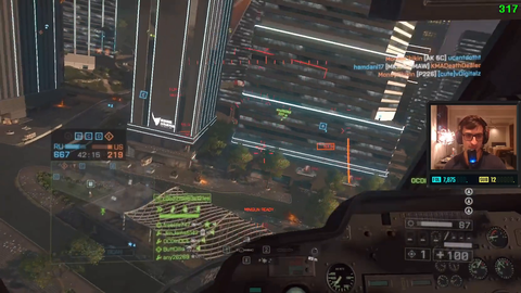Elite battlefield Heli pilot Dodges jets