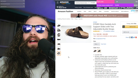Dapper Rapper raps over Amazon ad music.