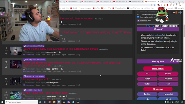 Mizkif's take on CrazySlick situation