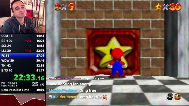 Squeex turns into an Oblivion NPC...