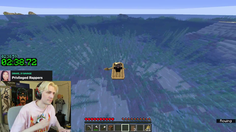 squirrel watching X speedrun