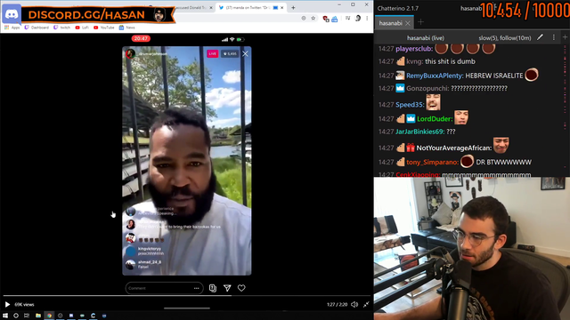 Staff links Hasan a tweet with porn underneath it