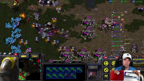 Artosis blaming his loss on a donation