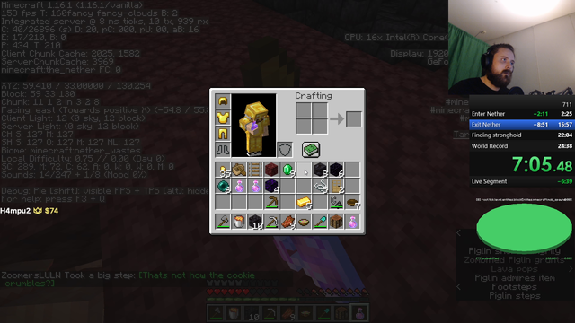 Forsen gets a live-patch for better rng from Mojang themselves forsenCD