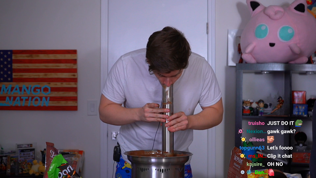 Ludwig Chokes On Chocolate