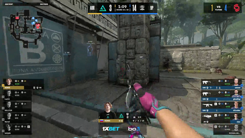 Player uses wallhack in CS:GO Tournament
