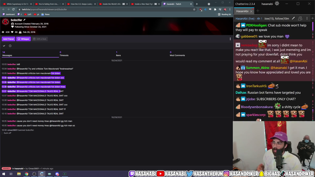 Hasan Opens Up On The Harassment Him and His Family has Received