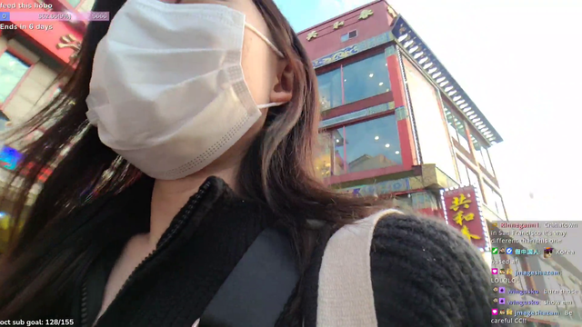 streamer from China went to Chinatown in Korea and immediately lost her social credits