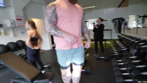 When your missing a dumbbell at the gym.