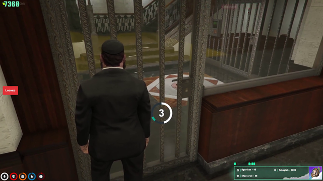 PENTA - Chase Clouter storms the vault (1 robber, 10 hostages)