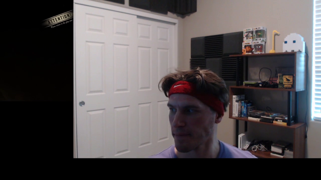 Jerma985 - Jerma uses headband to protect hairstyle from VR goggles