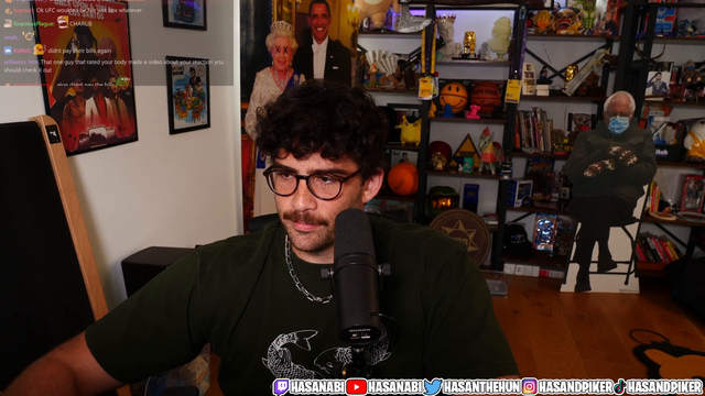 Pause the video Hasan