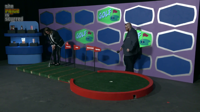 Will golfing on The Price Is Scuffed