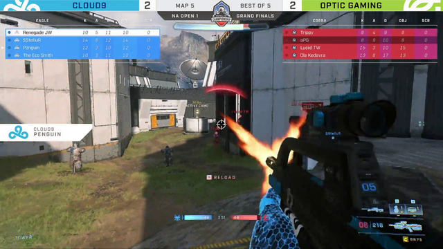 Cloud9 almost loses Halo Grand Finals on the last kill. 50 vs 49