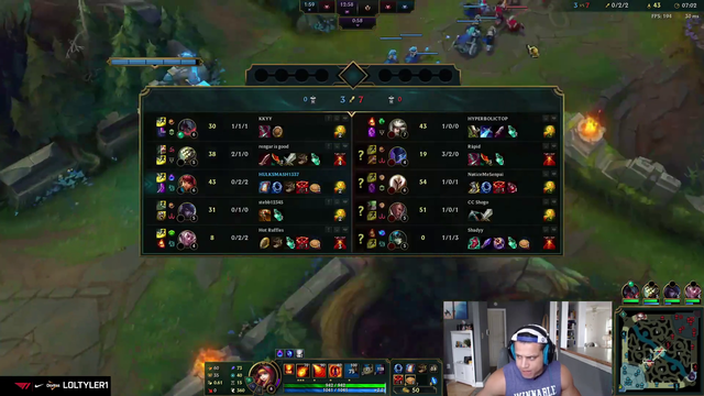 Tyler 1 is a Rap God