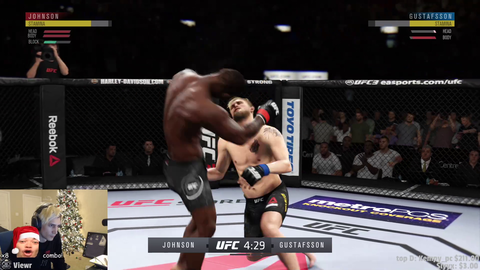 xQc finally wins a UFC fight bringing his record to 1-40