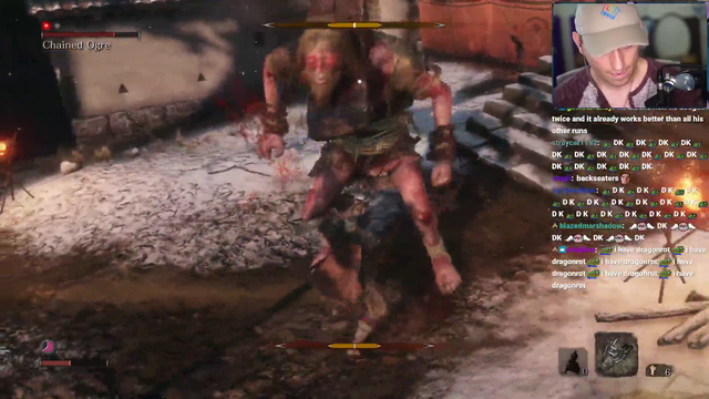 Atrioc beats a Sekiro boss while lissening to DK mix of hallelujah
