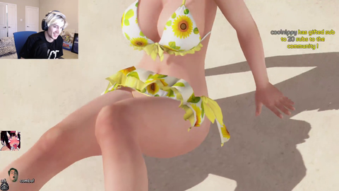 xQc having a good time