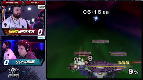 Hungrybox clutches up, down 3 stocks vs the rank #1 player in the world