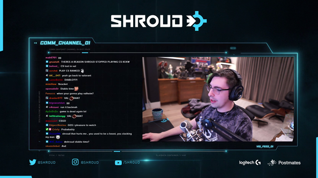 shroud ruthelessly ignores teammate's kind words