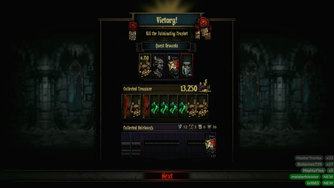 Dansgaming gets a surprise voice line from the Darkest Dungeon narrator to use as a sub alert.