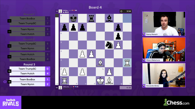 TwitchRivals - Hikaru leaves after witnessing a blunder