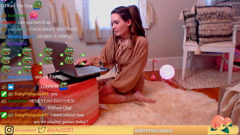 Alisha On Why To Stream On Just Chatting