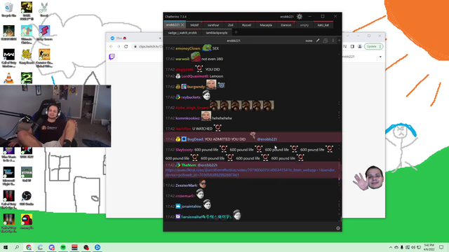 Erobb tells a story of him and college buddies