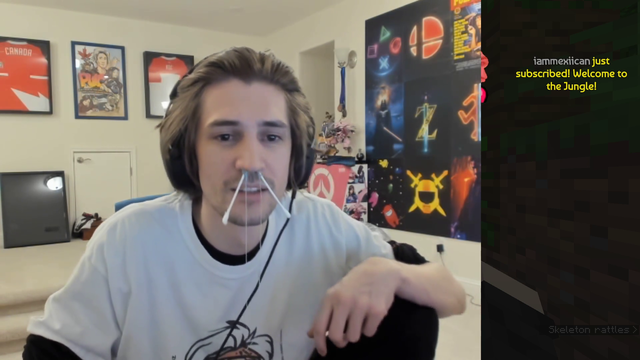 XQC Waxing The Schnozer