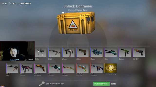 Greek Got A $800 CS GO Skin