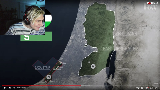 XQC's Calls Gaza a Prison