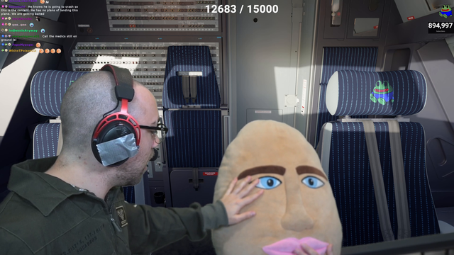 Mizkif and Emily's plane collapsed before taking off